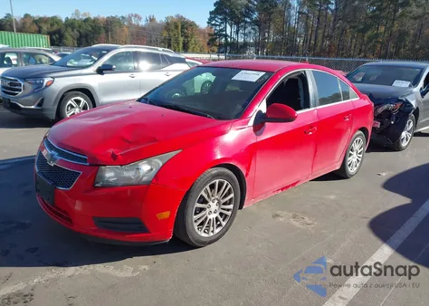 2014 Chevrolet Cruze Eco Auto из США, поврежденный, VIN 1G1PH5SB3E7177622
